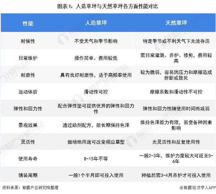 leyu·乐鱼(中国)体育官方网站2020年全球及中国人造草坪行业市场现状与竞争